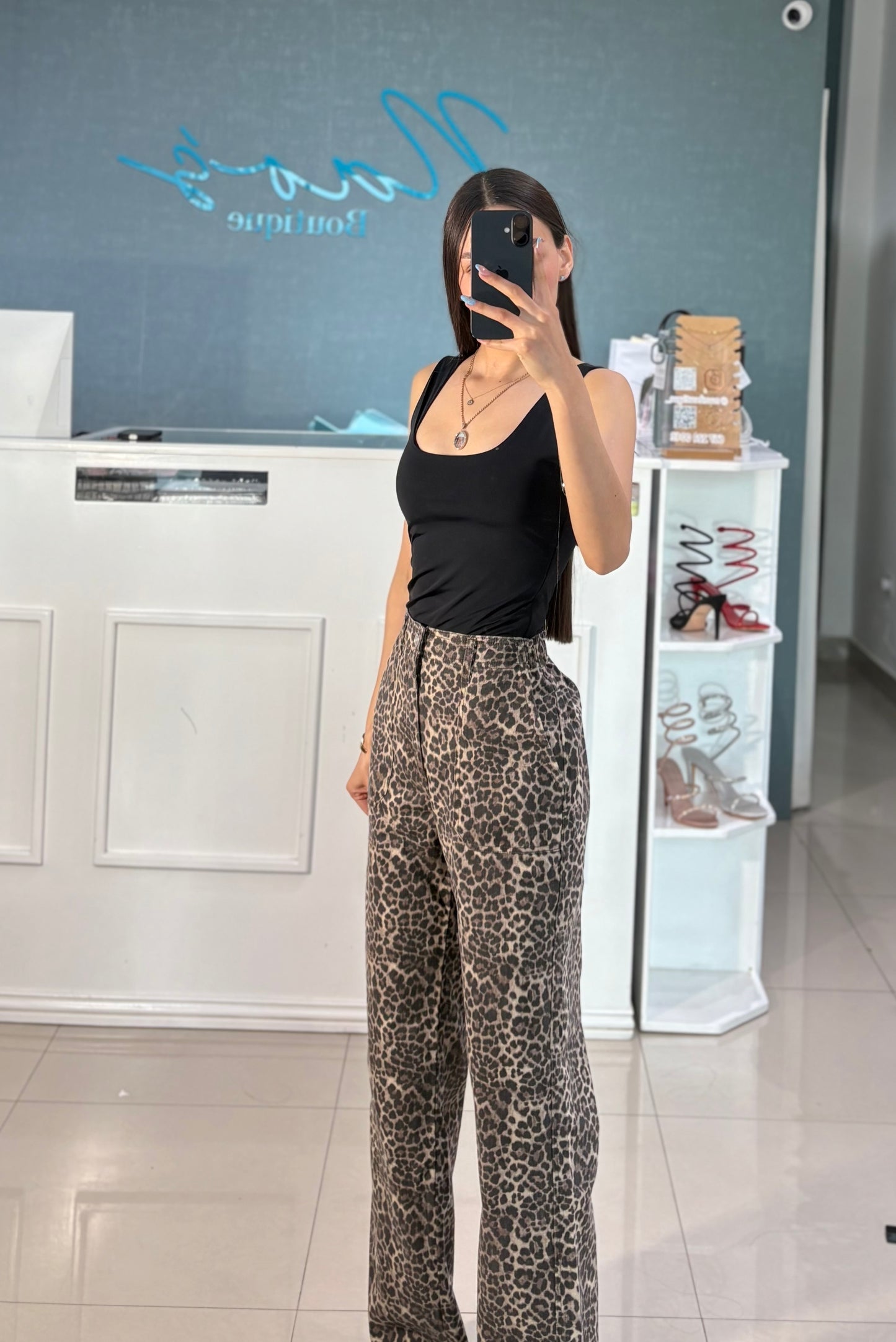 Pantalon Leopardo